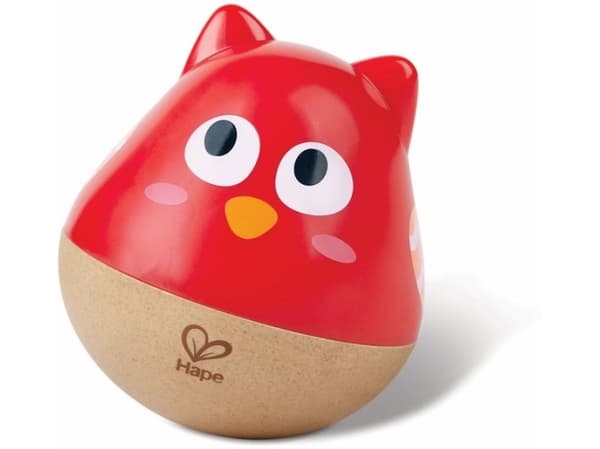 HAPE musical toy Owl, red, E0112A