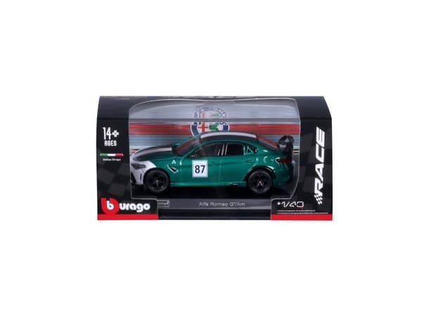 Bburago Alfa Romeo GTAM 87 vihreä 1:43 BBURAGO BBURAGO