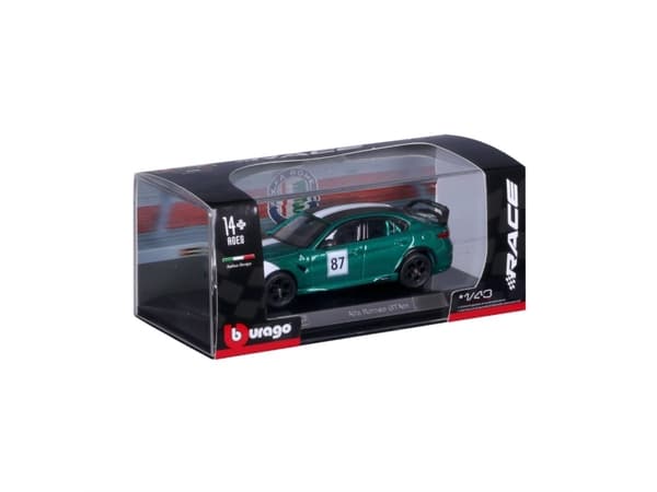 Bburago Alfa Romeo GTAM 87 vihreä 1:43 BBURAGO BBURAGO