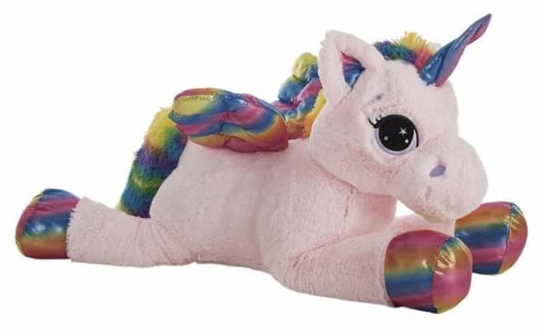 LLOPIS Plush unicorn 60cm assort., 46844