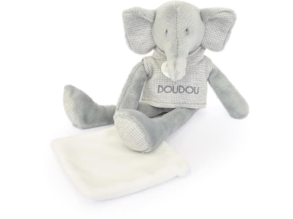DOUDOU ET COMPAGNIE DOUDOU ET COMPAGNIE sleep toy-elephant 25cm, DC4188