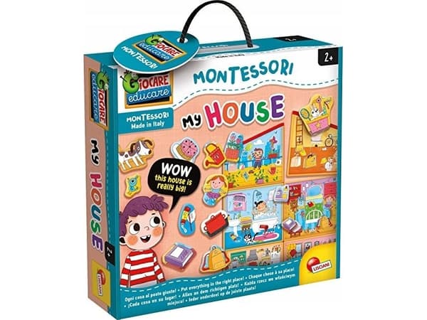 MONTESSORI puslespillet mitt hus, 85644