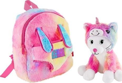 Perletti PERLETTI backpack with removable plush Kawaii Unicorn, 13089