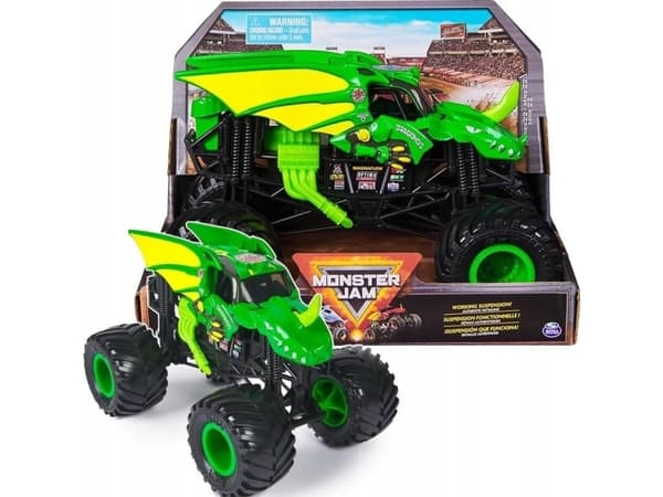 MONSTER JAM 1:24 monster truck Bakugan Dragonoid, 6069727