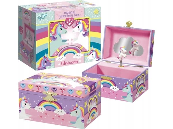 Totum TOTUM Unicorn Musical Jewellery Box, 072114