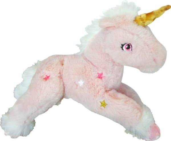 KEEL TOYS KEEL TOYS Pink unicorn assort 35cm, SE3064