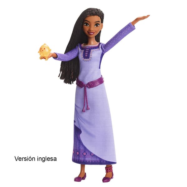Mattel Disney Wish Asha Sjunger På Engelska