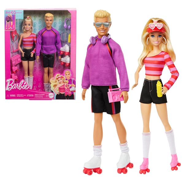 Barbie Paket 2 Och Ken Skaterdockor