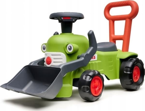 FALK gå-bak traktor med henger og skuffe