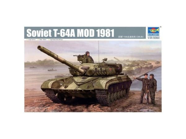 Malli plastikowy T-64AV mod 1984