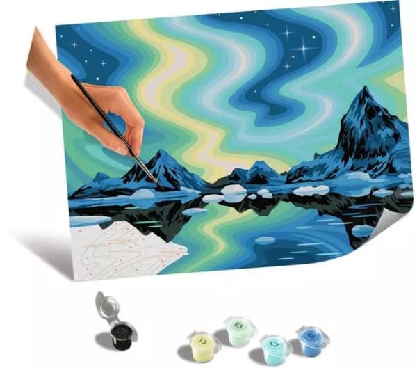 Ravensburger 23907, Pojke/flicka, Färg efter nummer-sats