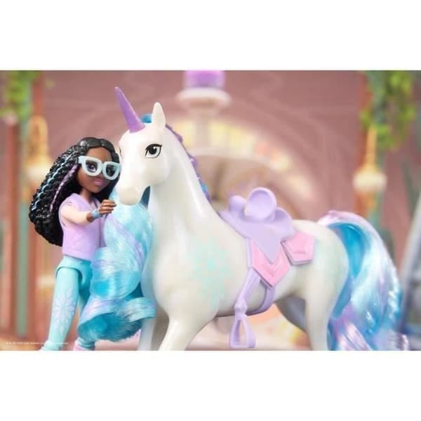 SPIN MASTER UNICORN BOX AND DOLL GLACIER OCH LAYLA Unicorn Academy