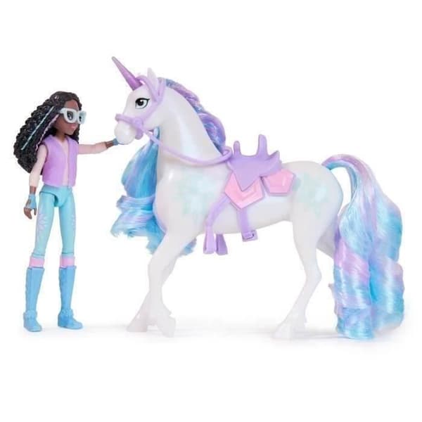 SPIN MASTER UNICORN BOX AND DOLL GLACIER OCH LAYLA Unicorn Academy