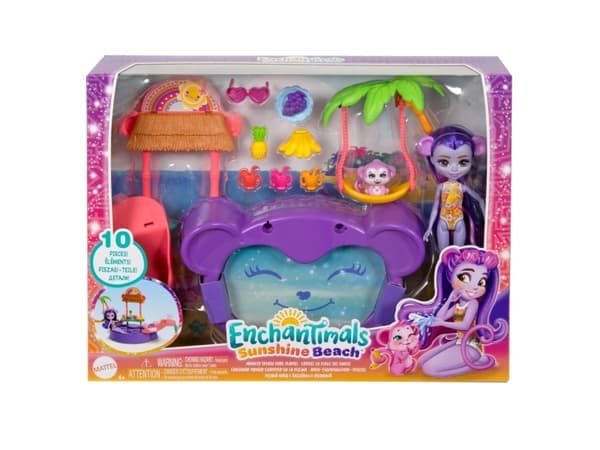 Mattel Enchantimals Trooppinen allas + apinanukke