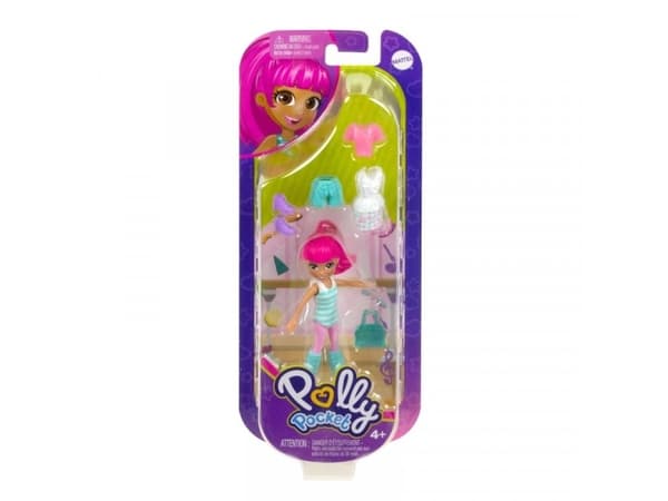 Mattel Polly Pocket Figur med tillbehör (HKV87)
