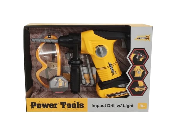 POWER X, Impact Drill w/ Light