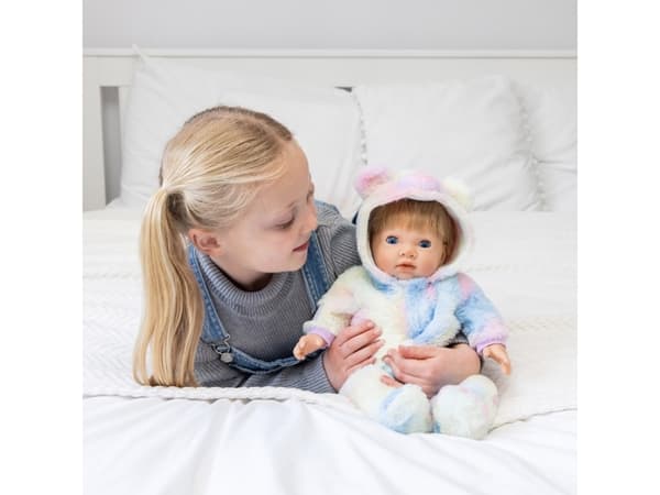 TINY TREASURES, Rainbow Teddy Outfit