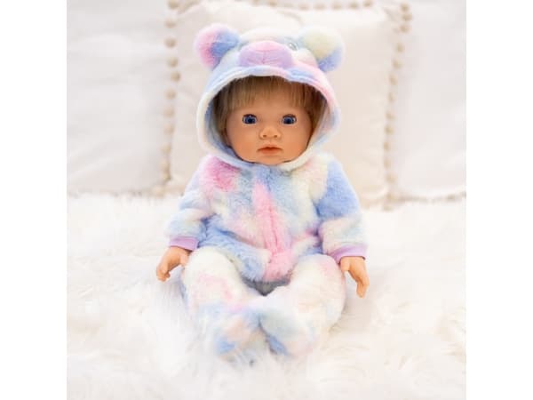 TINY TREASURES, Rainbow Teddy Outfit