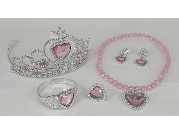 Real UniQ, Tiara and Jewellery Set, Asst