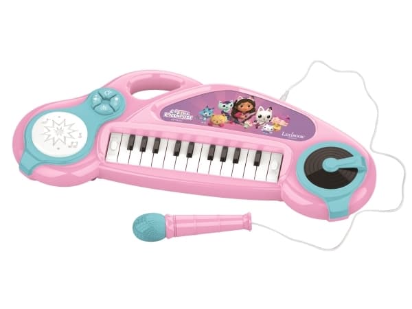 Gabby's Dollhouse Fun Electronic Keyboard with Light