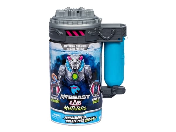 MR. BEAST LAB Mutator Action Figs - Metallic Panther