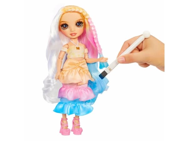 Rainbow High Watercolor & Create Fashion Doll, Brown Eyes, Fashion doll, Female, 4 yr(s), Assorted colours