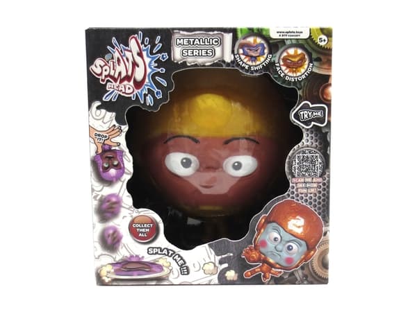 Splats Head, Metallic, Asst.