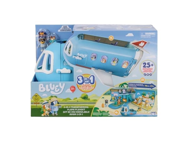 BLUEY Bluey's Escape Convertible Plane