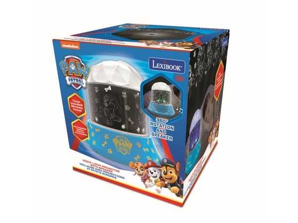 Paw Patrol Night Light Projector with Speaker