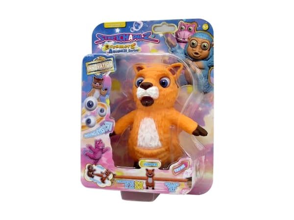 STRETCHAPALZ Dreamers Animals, Wobble Eyes, Asst
