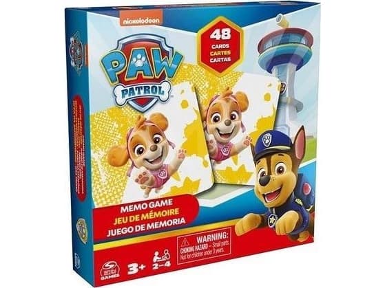 SPINMASTER GAMES memory game Paw Patrol, (LT,LV,EE), 48 cards, 6066852