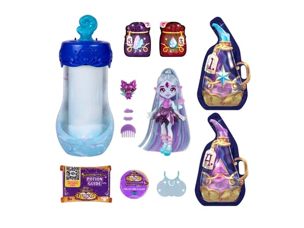 MAGIC MIXIES Pixlings Galaxy Hair Doll Single PK Flyt