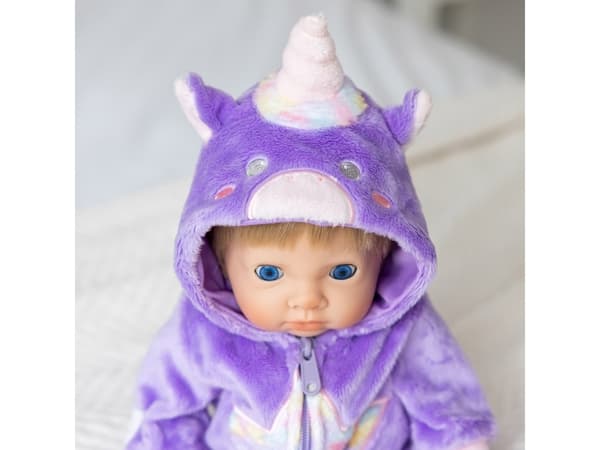 TINY TREASURES, Unicorn Star All-In-One Outfit