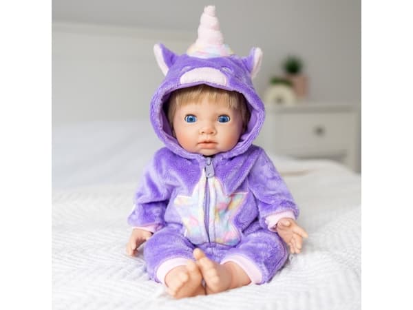 TINY TREASURES, Unicorn Star All-In-One Outfit