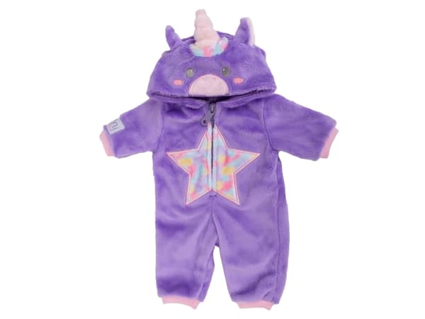 TINY TREASURES, Unicorn Star All-In-One Outfit