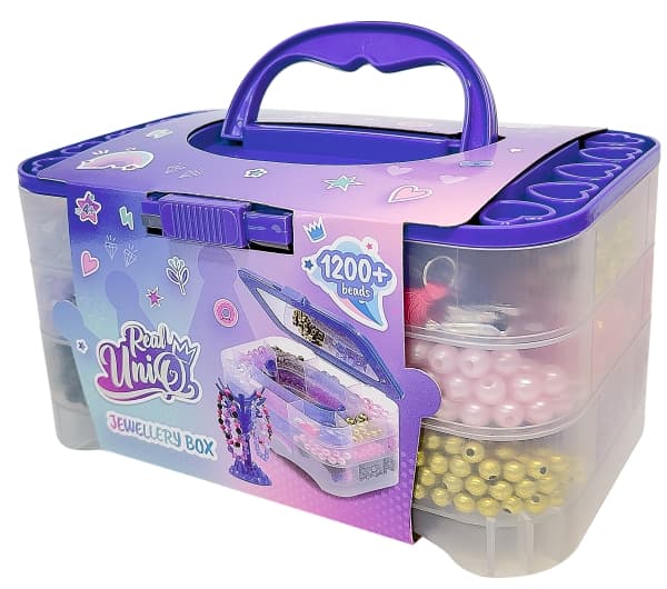 Real UniQ, Jewellery Box with 1200 Beads
