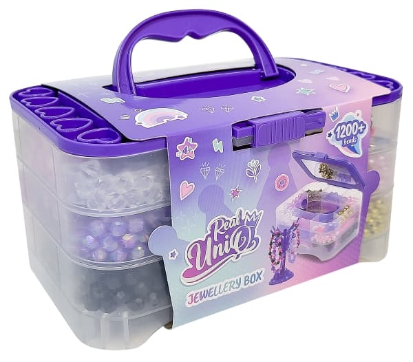 Real UniQ, Jewellery Box with 1200 Beads