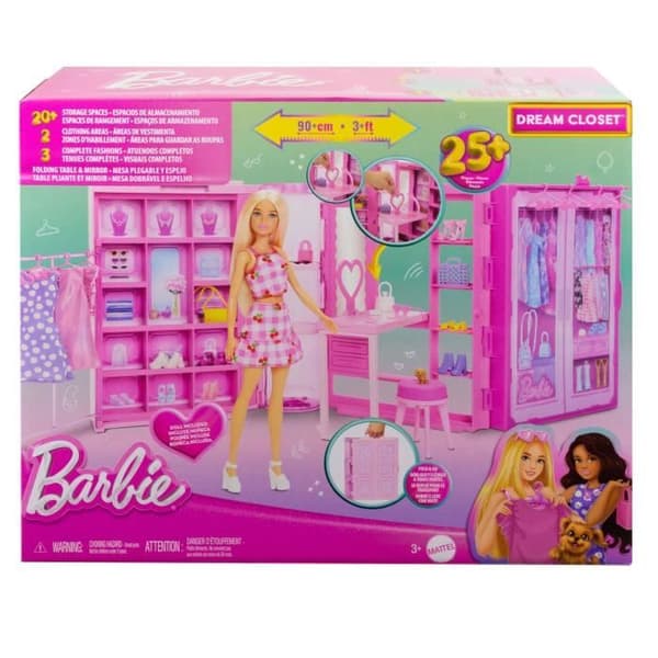 Barbie-Dream Dressing-Box HXD58
