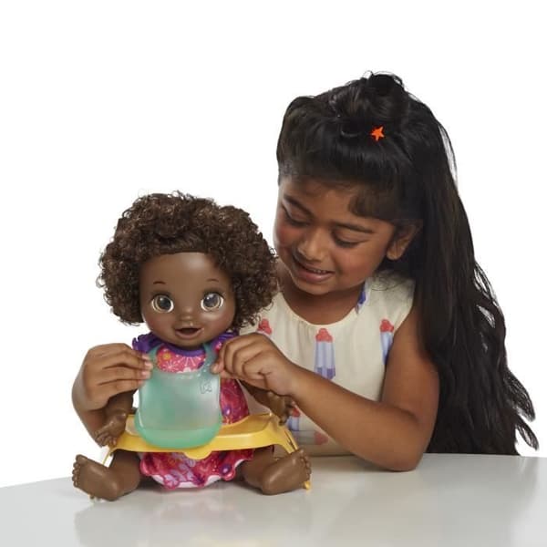 Baby Alive - Love to Eat - Black Hair Doll