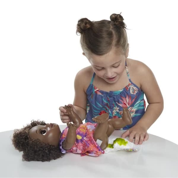 Baby Alive - Love to Eat - Black Hair Doll