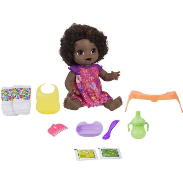 Baby Alive - Love to Eat - Black Hair Doll