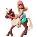 Miniatyrbild 2 av 4: Barbie tonårsdocka Chelsea &amp; Pony 15 cm brun/blå 4-delad