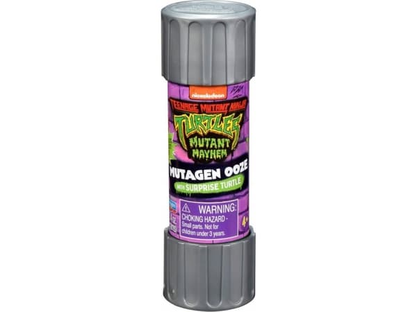 TMNT TMNT blue ooze cannister with figure, assort., 83701
