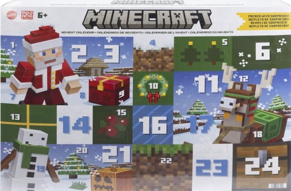 Minecraft Core Figures Advent Calendar 2024