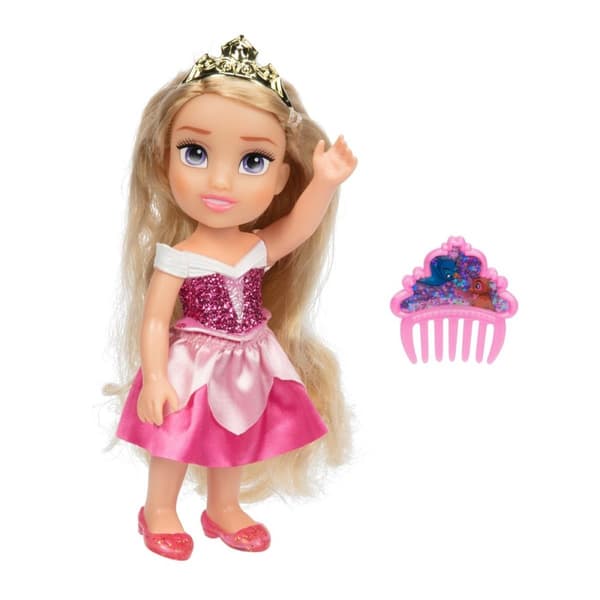 JAKKS Pacific Disney Princess 6 tommer Petite Doll med kam Aurora