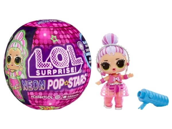 L.O.L. Neon Pop Stars Tots Asst PDQ