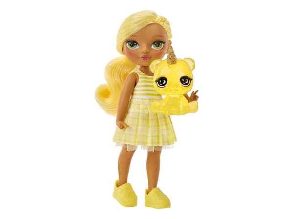Rainbow High Littles Dolls- Daisy (Yellow), Mode dukke, Flicka, 4 År, Dreng/Pige, 13,9 mm, Flerfarvet