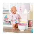 Miniatyrbillede 1 af 3: Zapf Creation Bath Poo Poo Født Med Lyd Og Glimmer Baby Born 43 Cm Rosa