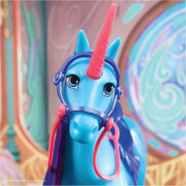 Unicorn River - SPIN MASTER - Realistisk enhörning med detaljer om vattnets magiska kraft - 28 cm - Barn