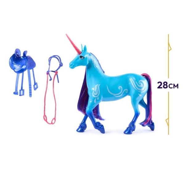 Unicorn River - SPIN MASTER - Realistisk enhörning med detaljer om vattnets magiska kraft - 28 cm - Barn